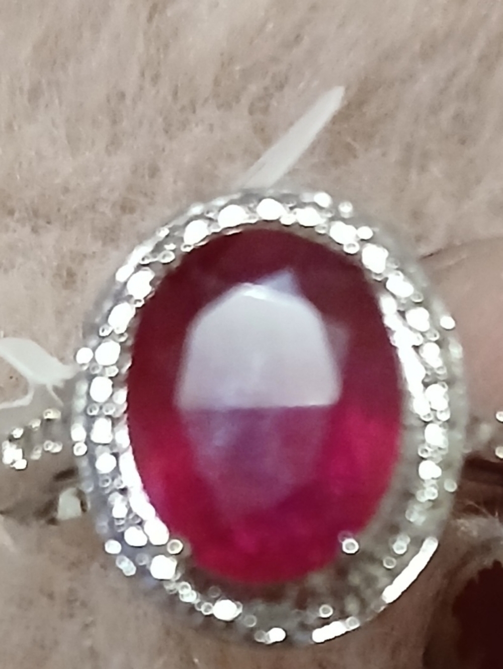 Genuine RUBY ring - Picture 7 of 13